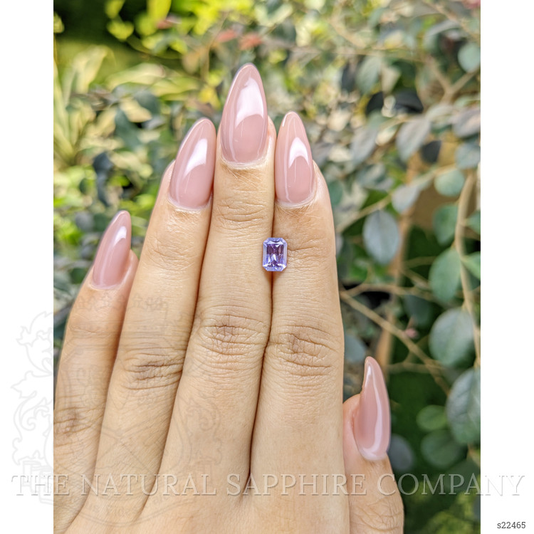 1.22 Ct. Purple Sapphire from Ceylon (Sri Lanka)