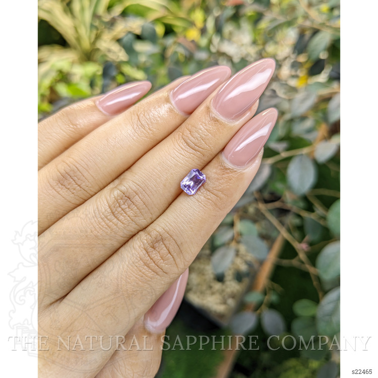 1.22 Ct. Purple Sapphire from Ceylon (Sri Lanka)