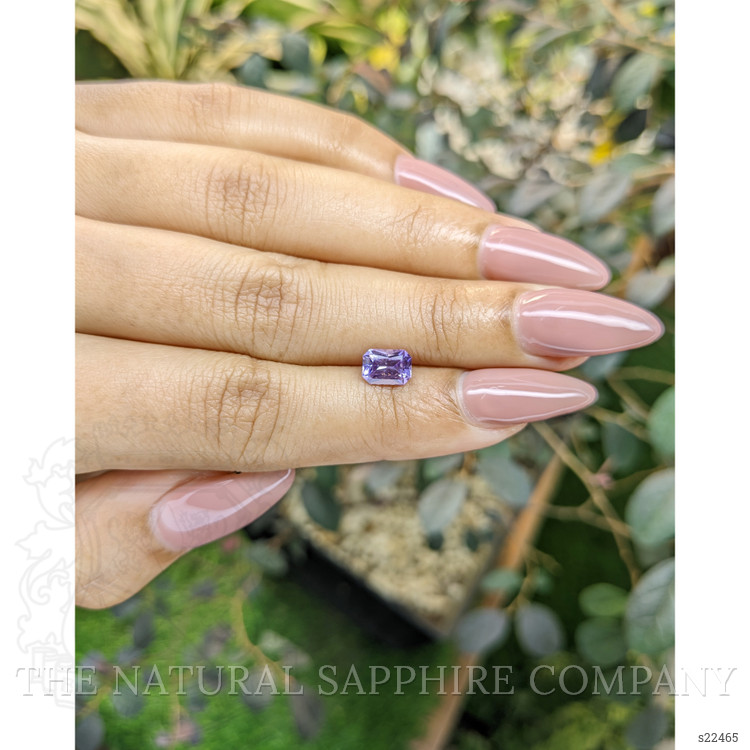 1.22 Ct. Purple Sapphire from Ceylon (Sri Lanka)