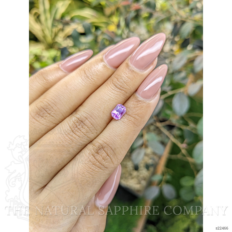 1.17 Ct. Pinkish Purple Sapphire from Ceylon (Sri Lanka)