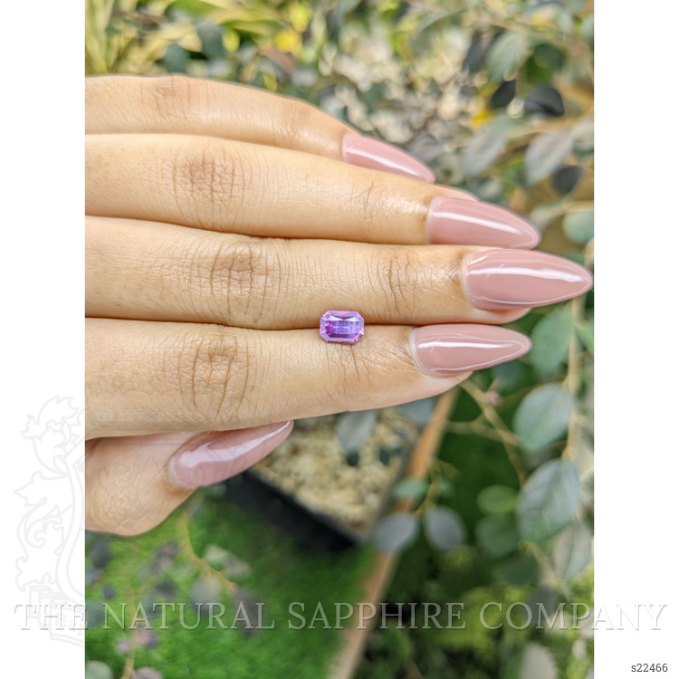 1.17 Ct. Pinkish Purple Sapphire from Ceylon (Sri Lanka)