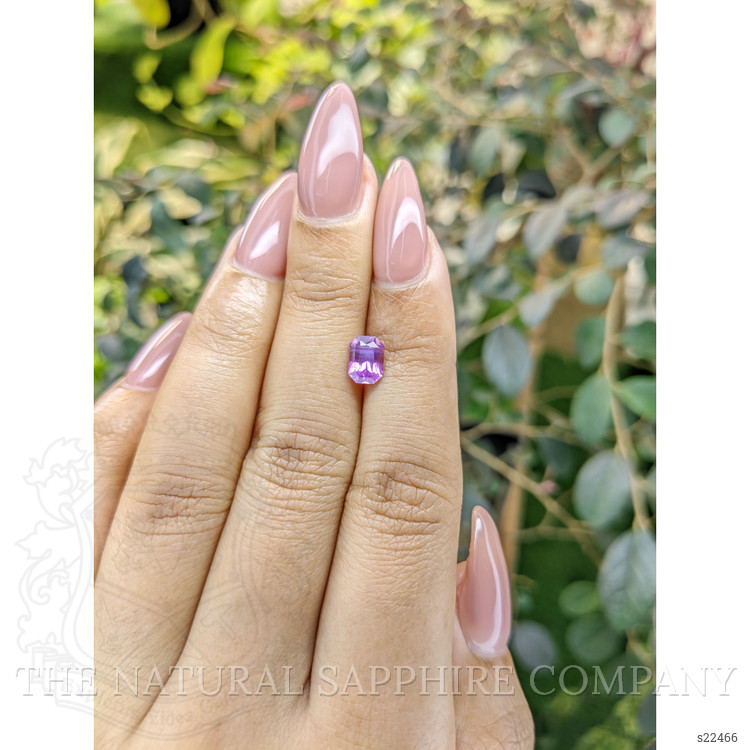 1.17 Ct. Pinkish Purple Sapphire from Ceylon (Sri Lanka)