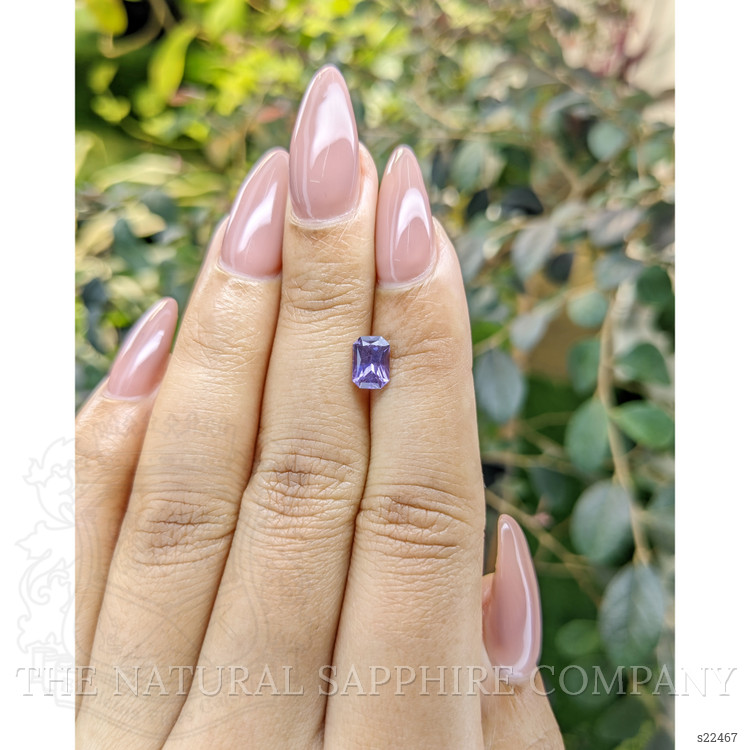 1.12 Ct. Purple Sapphire from Ceylon (Sri Lanka)