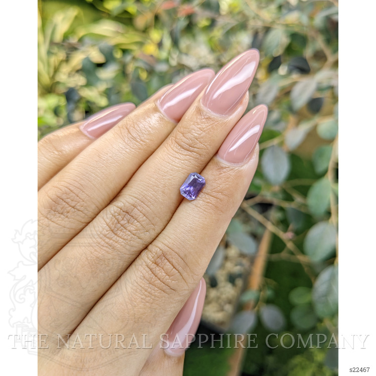 1.12 Ct. Purple Sapphire from Ceylon (Sri Lanka)