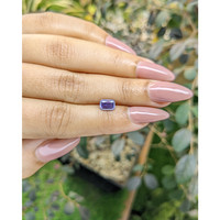 1.12 Ct. Purple Sapphire from Ceylon (Sri Lanka) Life Style