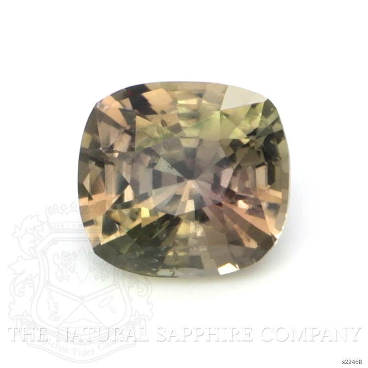 1.24 Ct. Greenish Brown Sapphire from Ceylon (Sri Lanka)