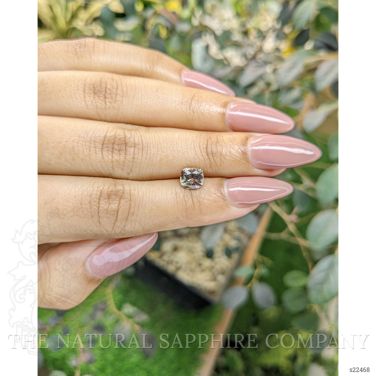 1.24 Ct. Greenish Brown Sapphire from Ceylon (Sri Lanka)