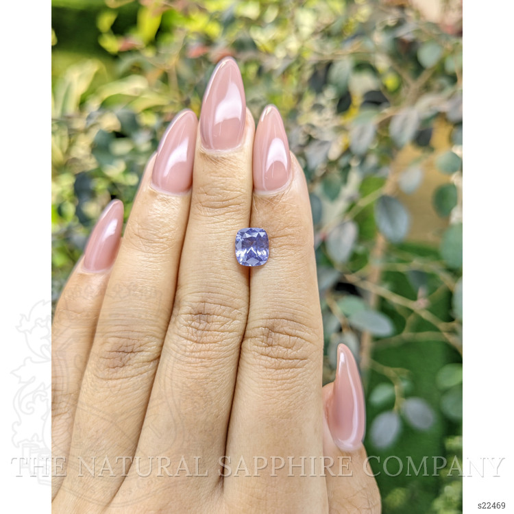2.07 Ct. Violet Sapphire from Ceylon (Sri Lanka)