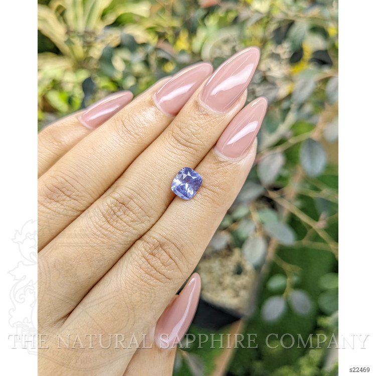 2.07 Ct. Violet Sapphire from Ceylon (Sri Lanka)
