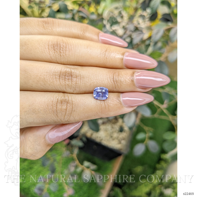2.07 Ct. Violet Sapphire from Ceylon (Sri Lanka)