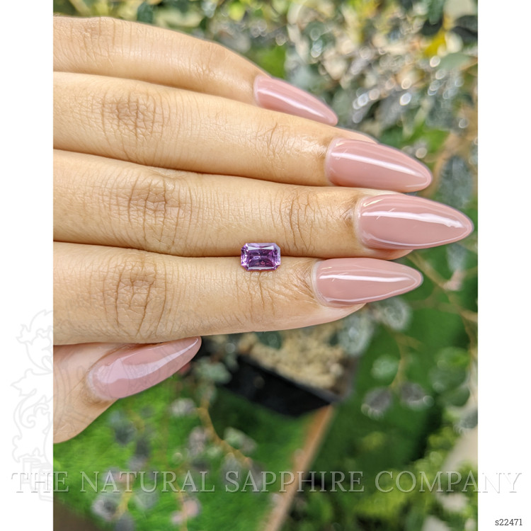 1.07 Ct. Pinkish Purple Sapphire from Ceylon (Sri Lanka)