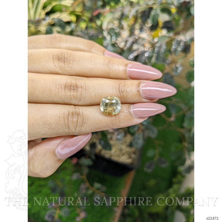 7.16 Ct. Yellow Sapphire from Ceylon (Sri Lanka)
