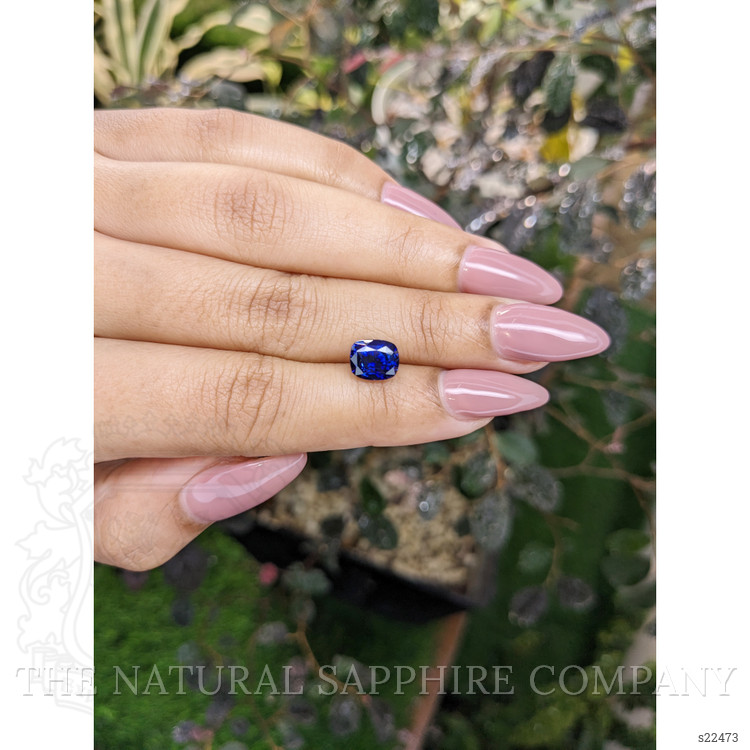 2.60 Ct. Blue Sapphire from Ceylon (Sri Lanka)