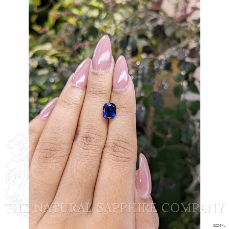 2.60 Ct. Blue Sapphire from Ceylon (Sri Lanka)