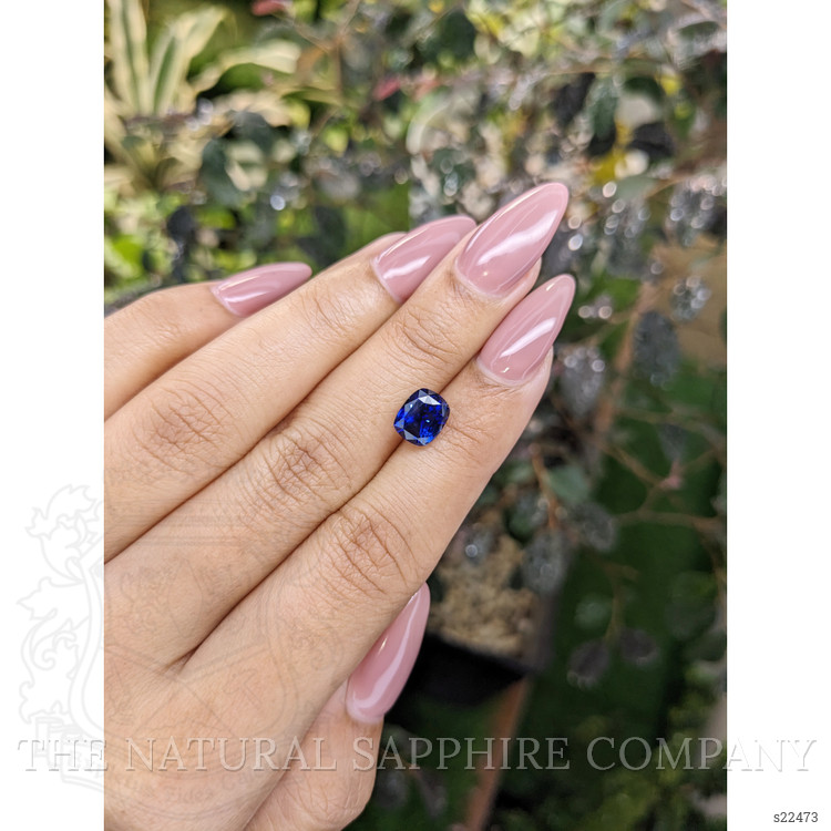 2.60 Ct. Blue Sapphire from Ceylon (Sri Lanka)