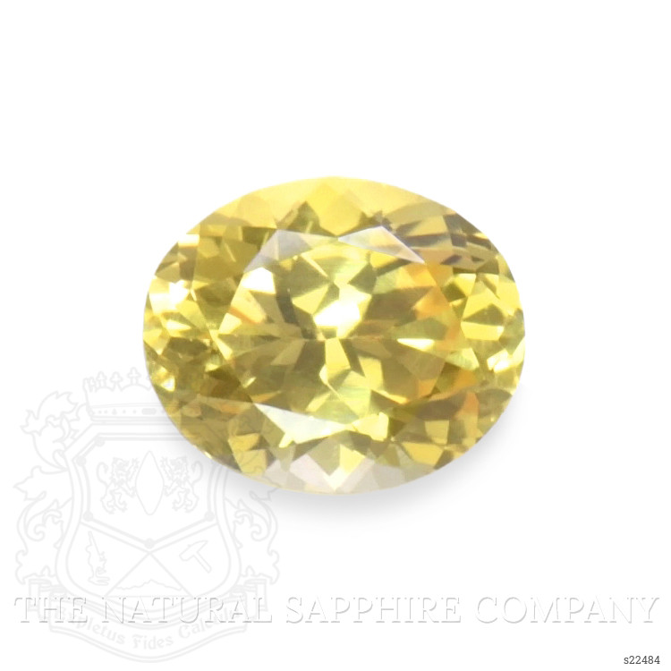 0.43 Ct. Yellow Sapphire from Ceylon (Sri Lanka)