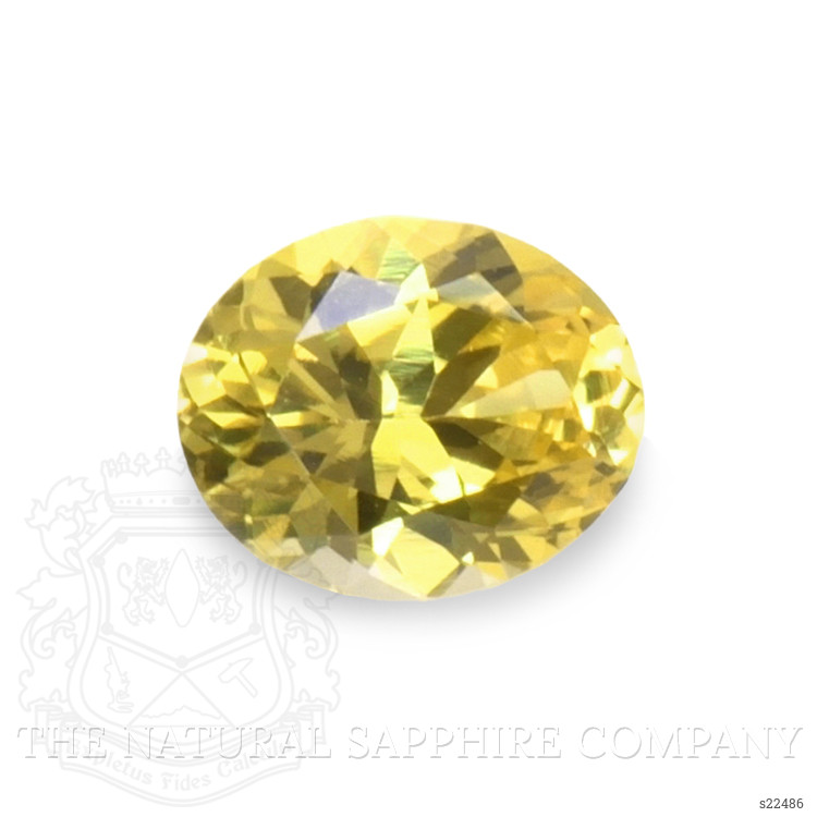 0.39 Ct. Yellow Sapphire from Ceylon (Sri Lanka)