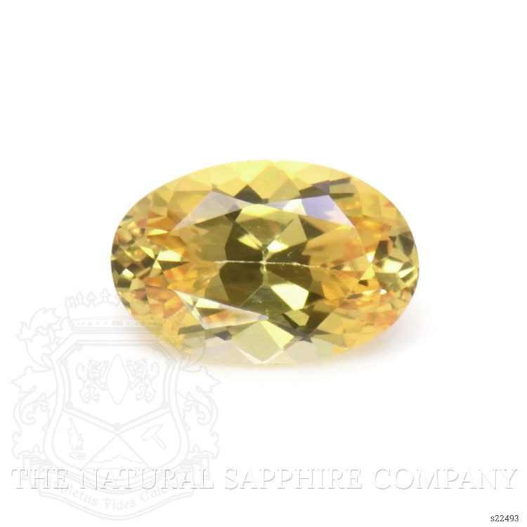 0.49 Ct. Yellow Sapphire from Ceylon (Sri Lanka)