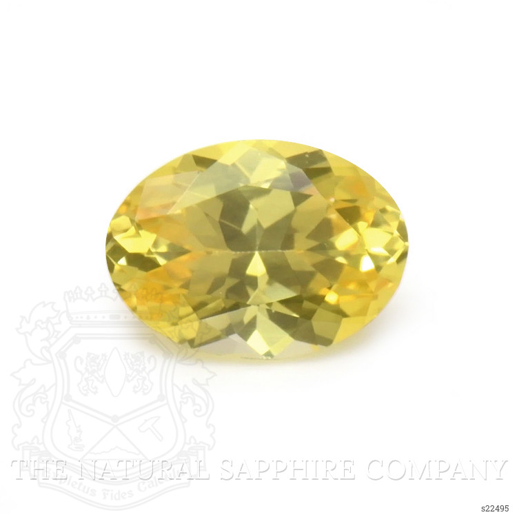 0.83 Ct. Yellow Sapphire from Ceylon (Sri Lanka)