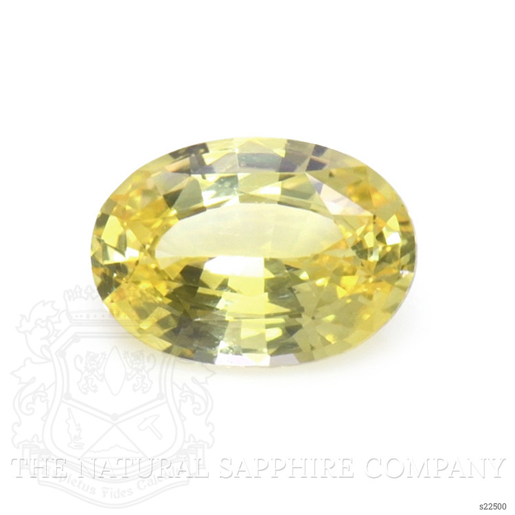 0.92 Ct. Yellow Sapphire from Ceylon (Sri Lanka)