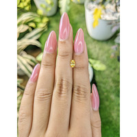 0.55 Ct. Yellow Sapphire from Ceylon (Sri Lanka) Life Style