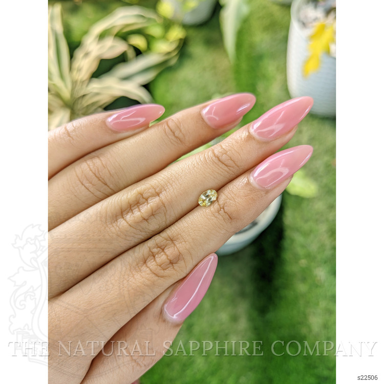 0.50 Ct. Yellow Sapphire from Ceylon (Sri Lanka)