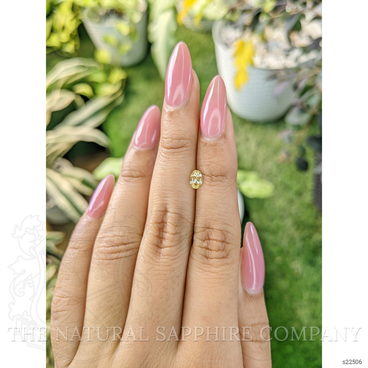 0.50 Ct. Yellow Sapphire from Ceylon (Sri Lanka)