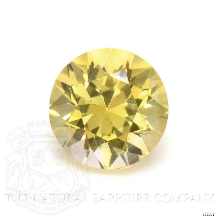 0.68 Ct. Yellow Sapphire from Ceylon (Sri Lanka)