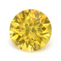 0.58 Ct. Orangish Yellow Sapphire from Ceylon (Sri Lanka) Video
