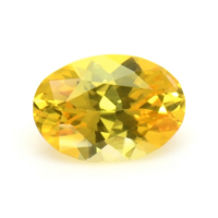 0.60 Ct. Orangish Yellow Sapphire from Ceylon (Sri Lanka) Video