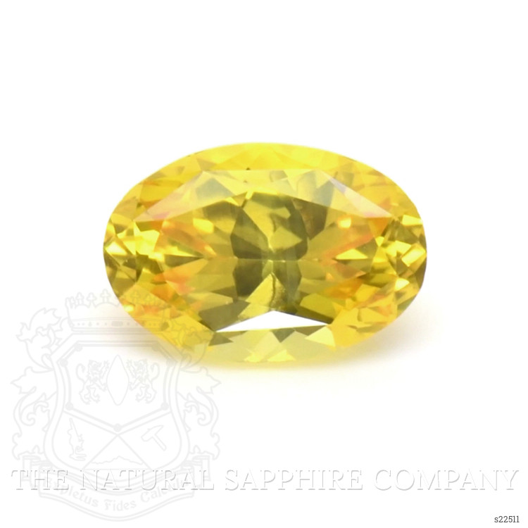 0.70 Ct. Yellow Sapphire from Ceylon (Sri Lanka)