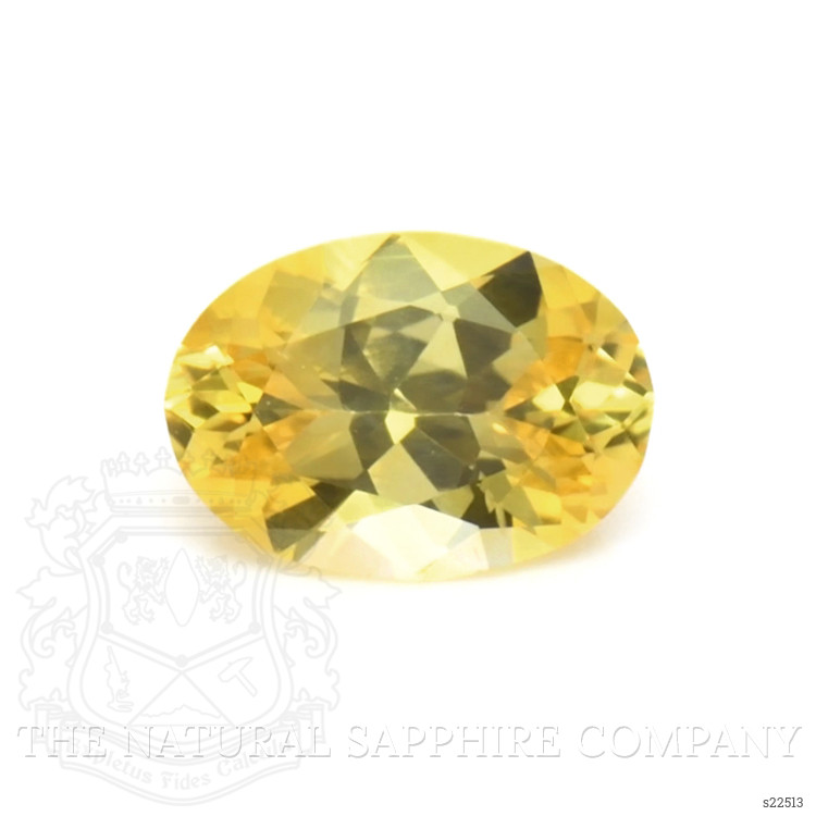 0.62 Ct. Yellow Sapphire from Ceylon (Sri Lanka)