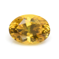 0.75 Ct. Yellowish Orange Sapphire from Ceylon (Sri Lanka) Video