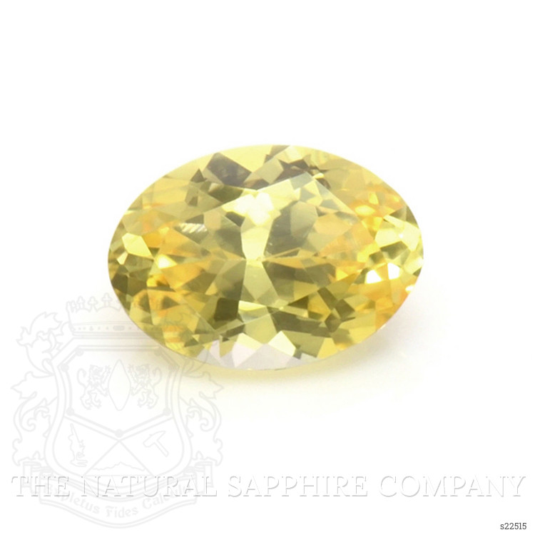 0.92 Ct. Yellow Sapphire from Ceylon (Sri Lanka)
