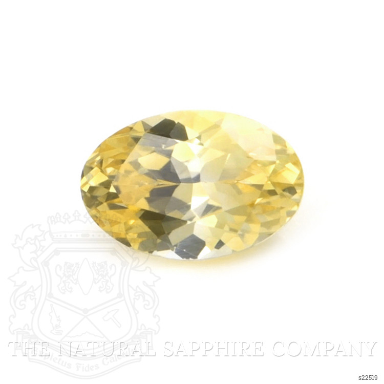 0.59 Ct. Yellow Sapphire from Ceylon (Sri Lanka)