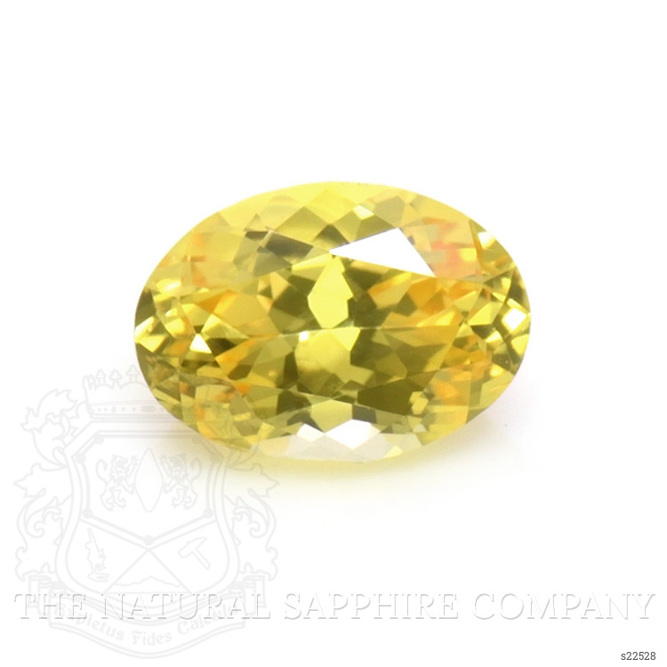 0.93 Ct. Yellow Sapphire from Ceylon (Sri Lanka)