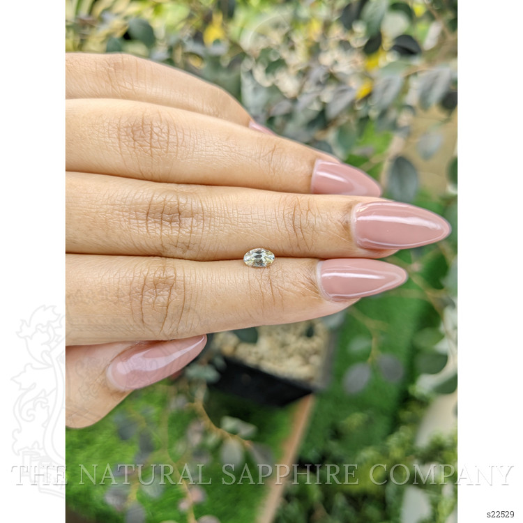 0.48 Ct. Yellow Sapphire from Ceylon (Sri Lanka)