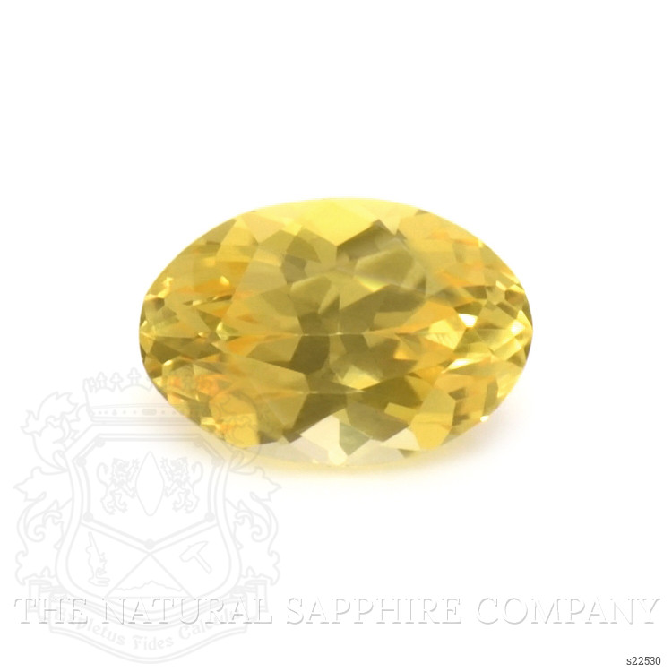 0.55 Ct. Yellow Sapphire from Ceylon (Sri Lanka)