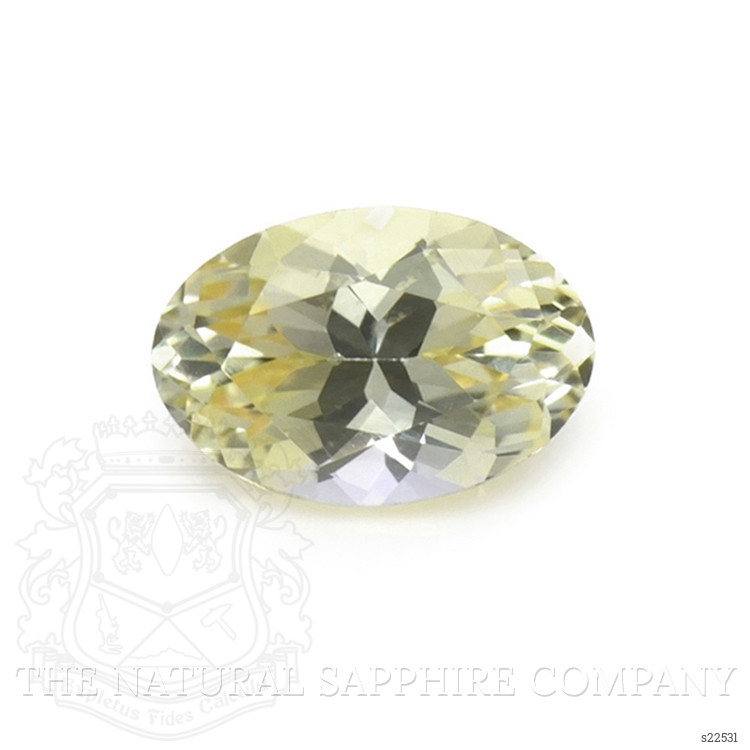0.56 Ct. Yellow Sapphire from Ceylon (Sri Lanka)