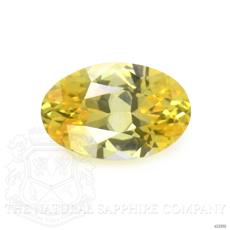 0.52 Ct. Yellow Sapphire from Ceylon (Sri Lanka)
