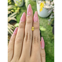 0.88 Ct. Yellow Sapphire from Ceylon (Sri Lanka) Life Style