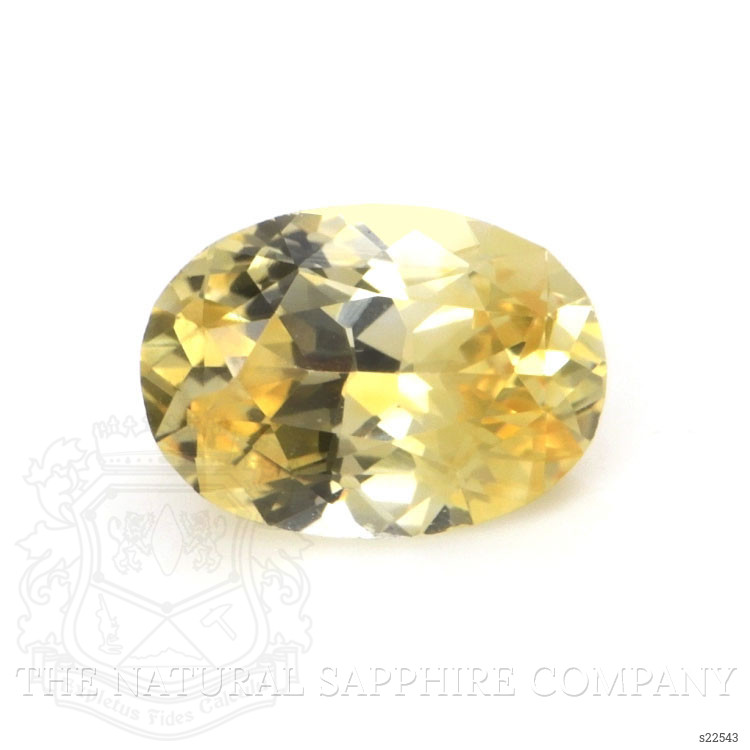 0.89 Ct. Yellow Sapphire from Ceylon (Sri Lanka)