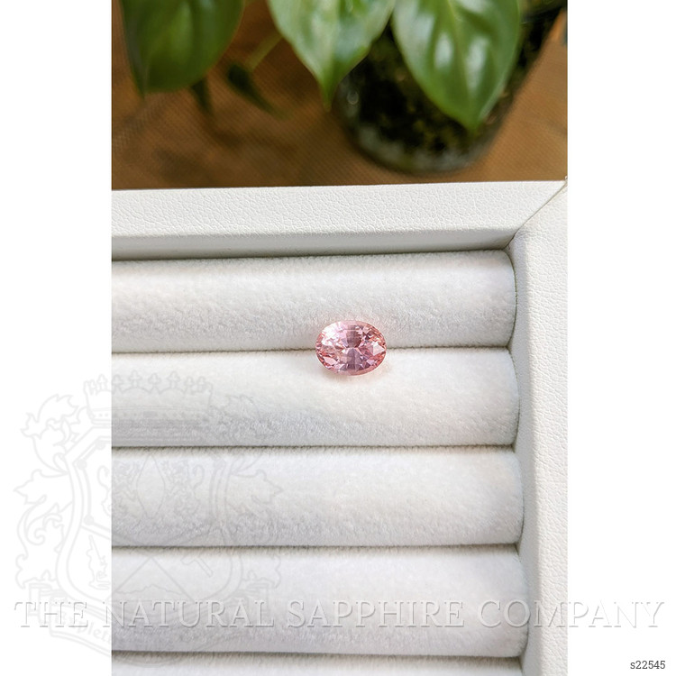4.09 Ct. Padparadscha Sapphire from Ceylon (Sri Lanka)