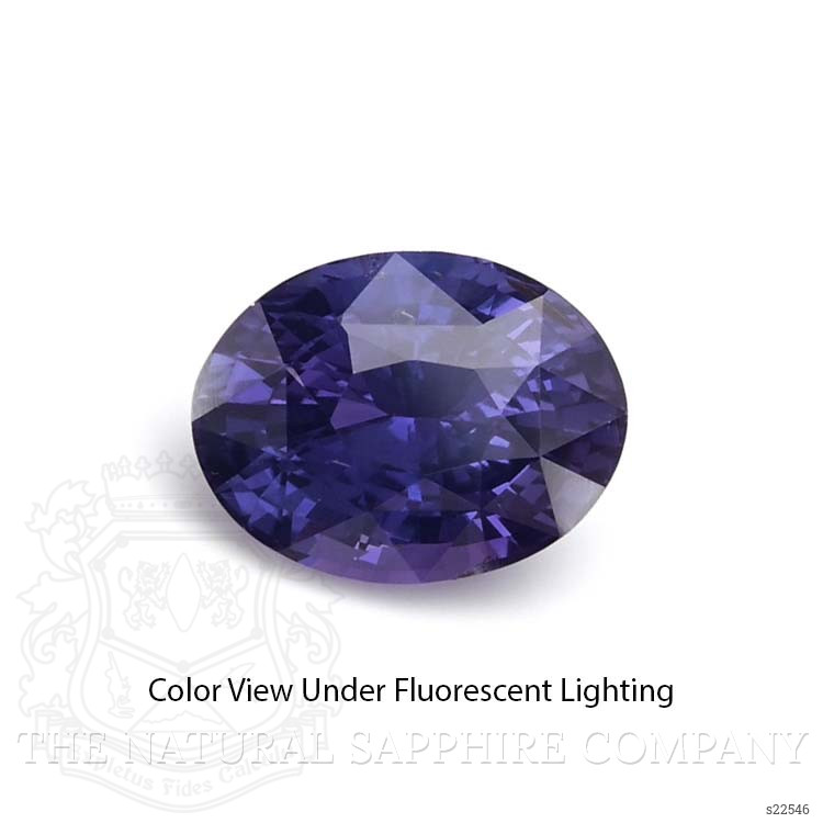 4.01 Ct. Color Change Sapphire from Ceylon (Sri Lanka)