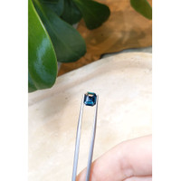 2.10 Ct. Bluish Green Sapphire from Madagascar Life Style