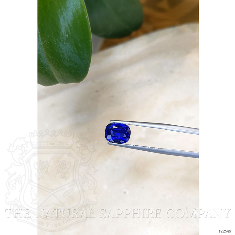 3.04 Ct. Blue Sapphire from Ceylon (Sri Lanka)