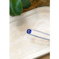3.06 Ct. Blue Sapphire from Madagascar Life Style