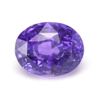 6.11 Ct. Purple Sapphire from Ceylon (Sri Lanka) Video