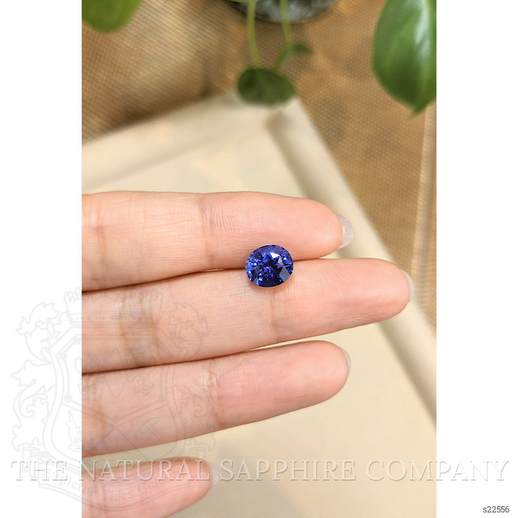 3.10 Ct. Blue Sapphire from Ceylon (Sri Lanka)