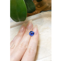3.58 Ct. Blue Sapphire from Ceylon (Sri Lanka) Life Style